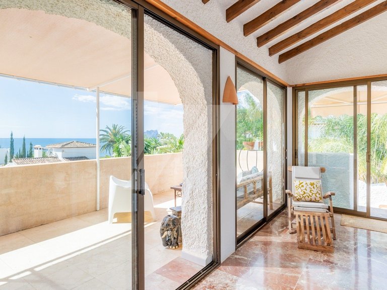 Luxury villa for sale in Moraira, Pla del Mar, with sea views. 5