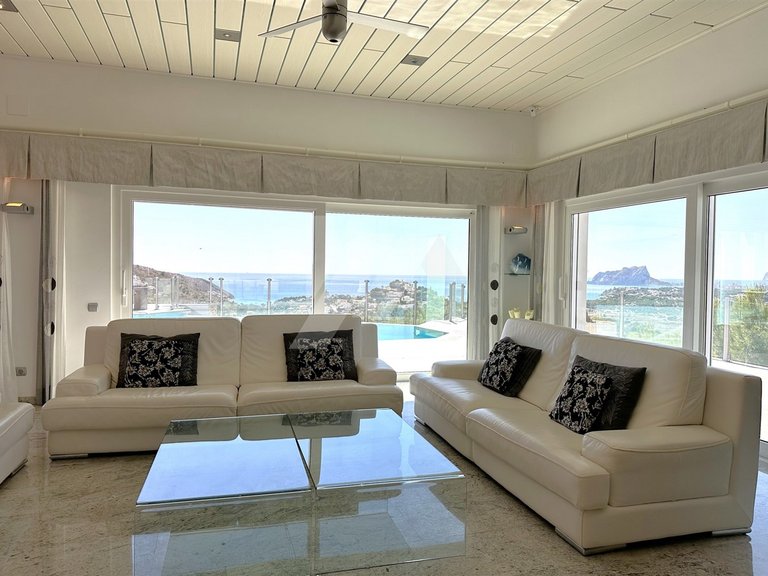 Panoramic sea view villa for sale in Moraira, Costa Blanca 7