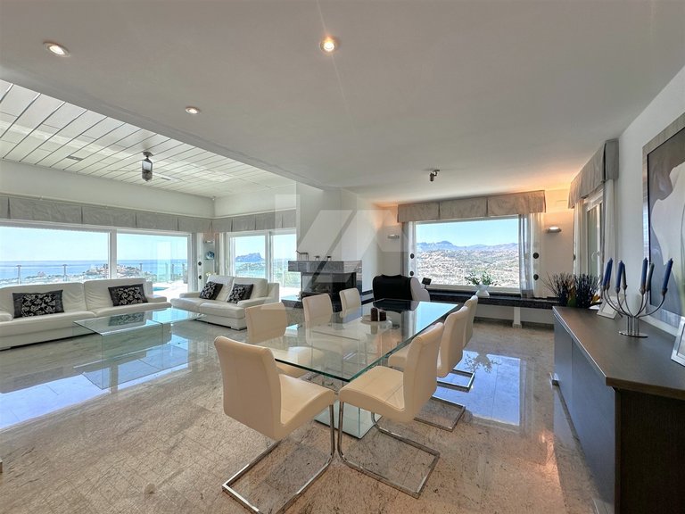 Panoramic sea view villa for sale in Moraira, Costa Blanca 10
