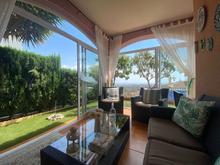 A Detached Villa surrounded by nature in Polop with sea and mountain views 18