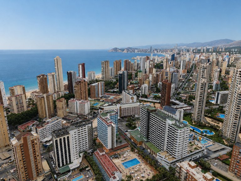 Exclusive apartment with large terrace, sea views and parking space in Gemelos 22 – Playa de Levante, Benidorm 13
