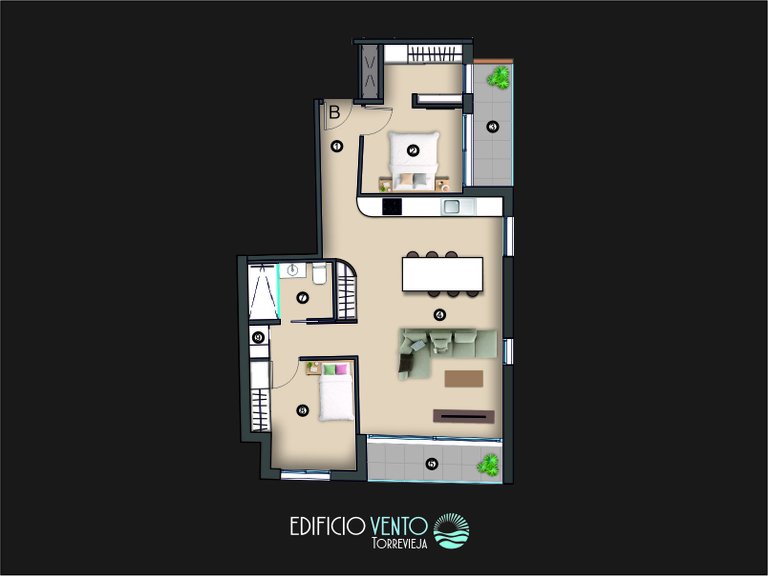 Apartment for Sale in Edificio Vento II - Torrevieja,Alicante 9