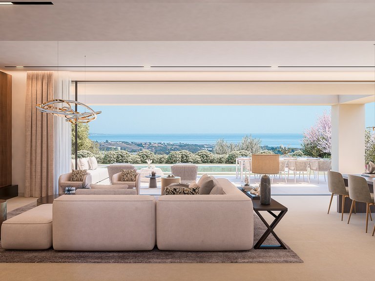 New built villa in contemporary design in La Finca Jasmine - Benahavis, Marbella West 13