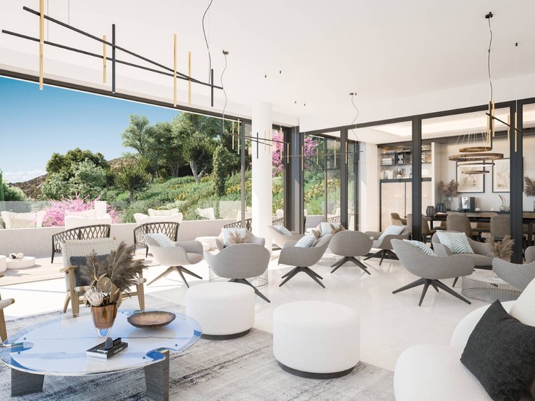 New built villa in contemporary design in La Finca Jasmine - Benahavis, Marbella West 19