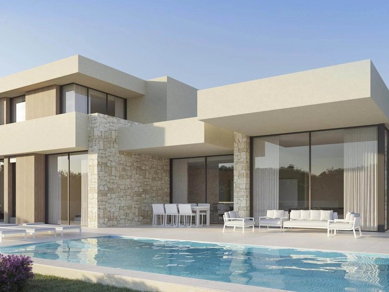 Elegante villa moderna con piscina privada y jardin en Denia - Costa Blanca 1