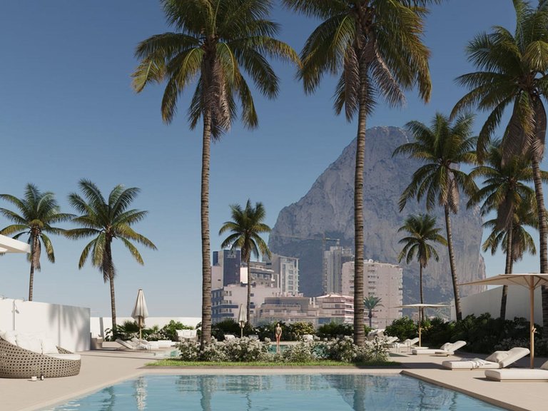 Apartamentos exclusivos con vistas al Peñón de Ifach y acceso directo a la playa en Calpe 9
