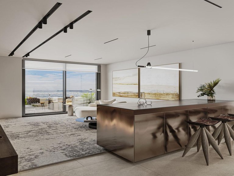 Modernos apartamentos en Calpe con piscina y vistas a la ciudad 1