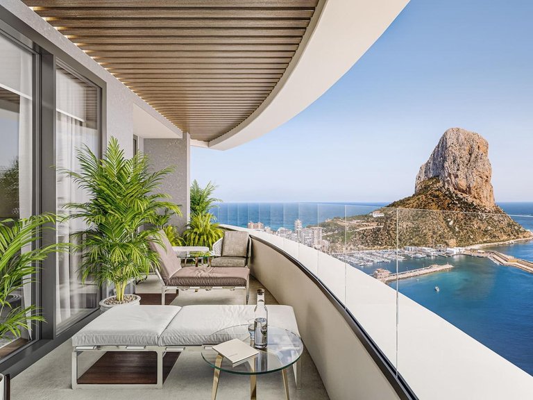 Modernos apartamentos en Calpe con piscina y vistas a la ciudad 25