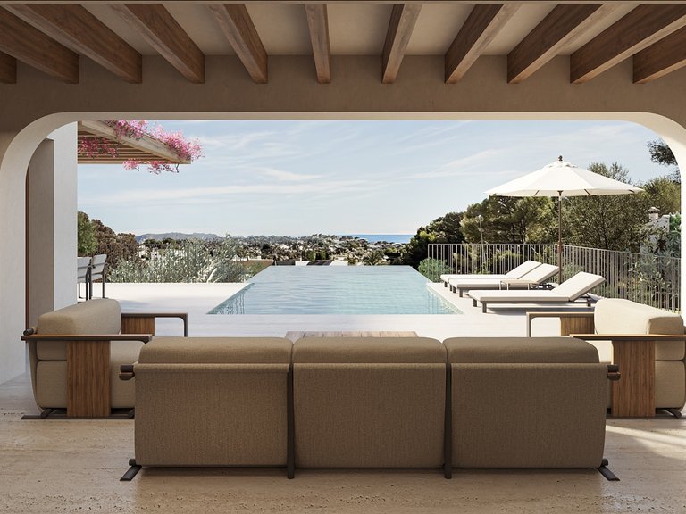 Espectacular villa con piscina privada en Benissa - Costa Blanca 1