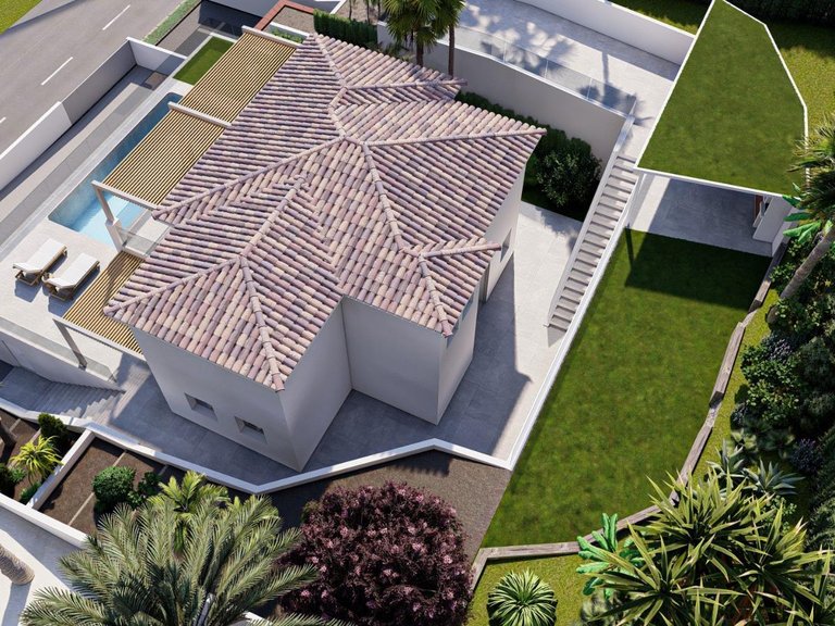 Exclusiva villa moderna en Altea con piscina privada y vistas a la montaña 1