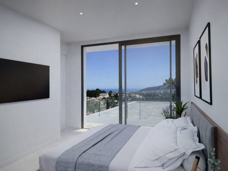 Modernas villas en Alfaz del Pi con piscina privada y vistas al mar 3