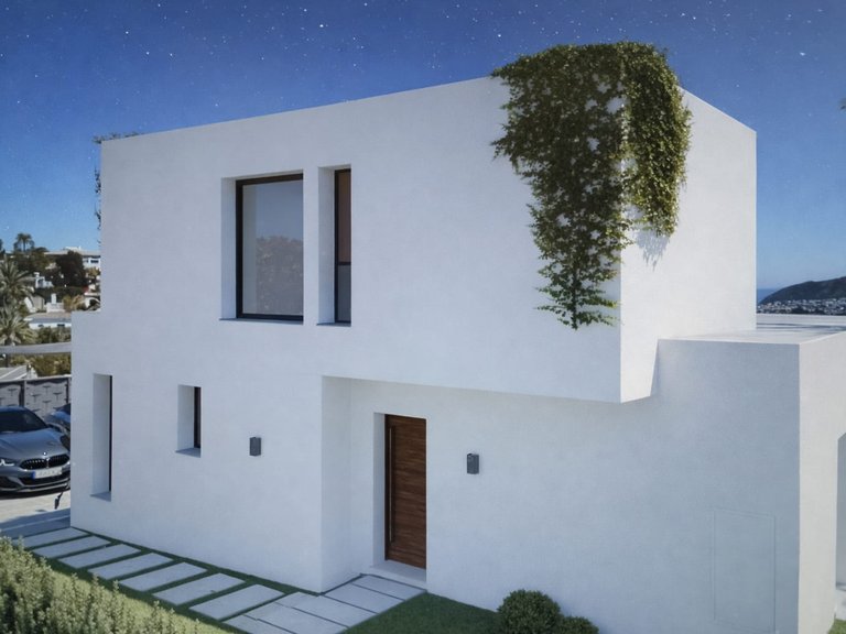 Modernas villas en Alfaz del Pi con piscina privada y vistas al mar 5