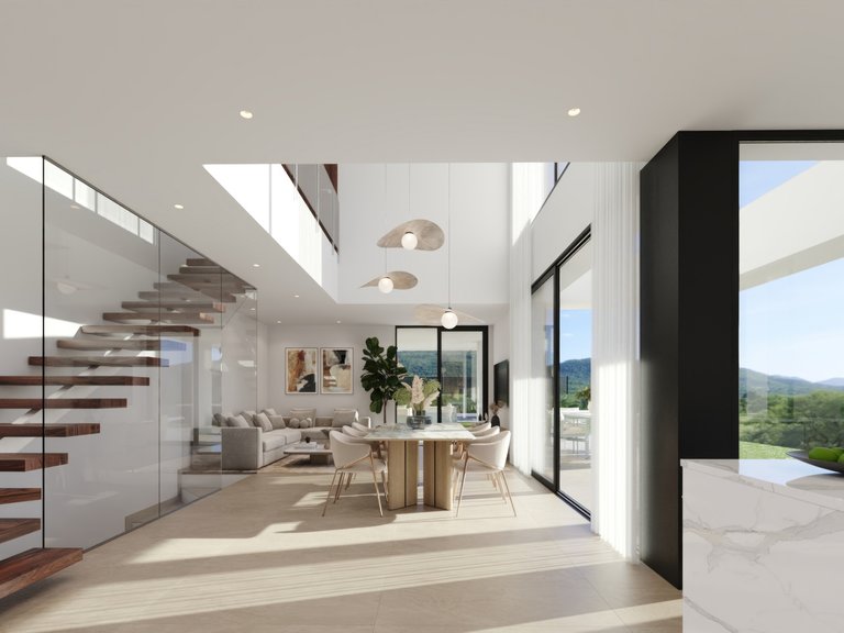 Moderna villa en Finestrat con piscina privada, domótica y vistas al mar 7