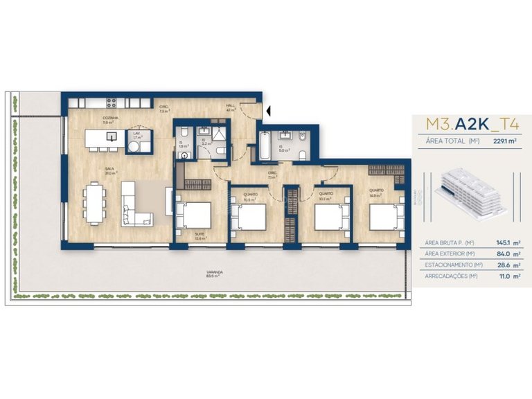 Apartment for Sale in Canidelo, Porto 49