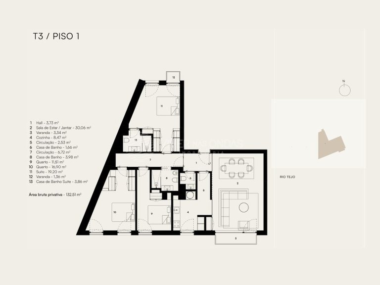 Apartment for Sale in Lisbon, Lisbon 21