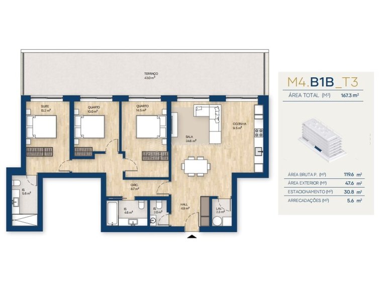 Apartment for Sale in Canidelo, Porto 44