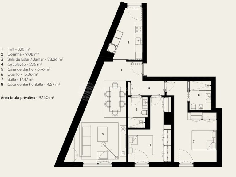 Apartment for Sale in Lisbon, Lisbon 20