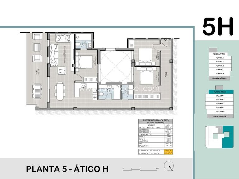 Penthouse for Sale in Torrevieja, Alicante 12