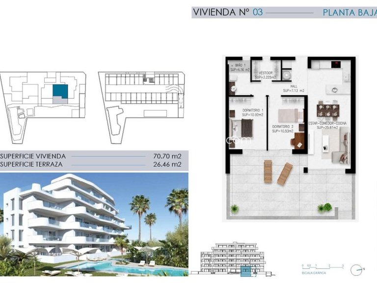 Apartment for Sale in Mil Palmeras, Alicante 11