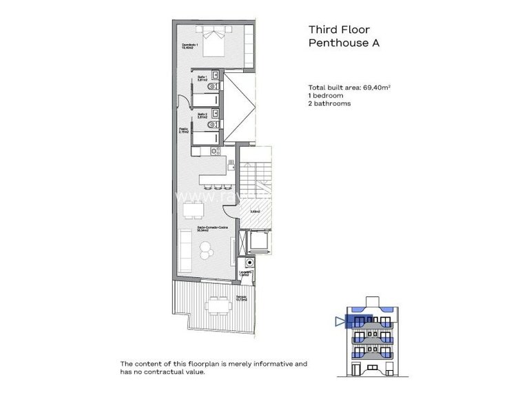 Penthouse for Sale in Torrevieja, Alicante 8