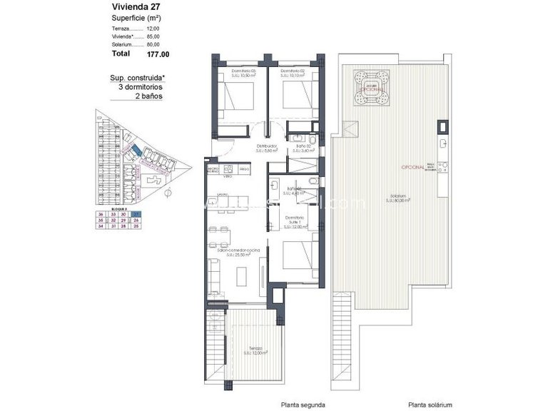 Penthouse for Sale in Los Alcazares, Murcia 35