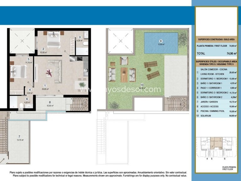 Apartment for Sale in San Pedro Del Pinatar, Murcia 9