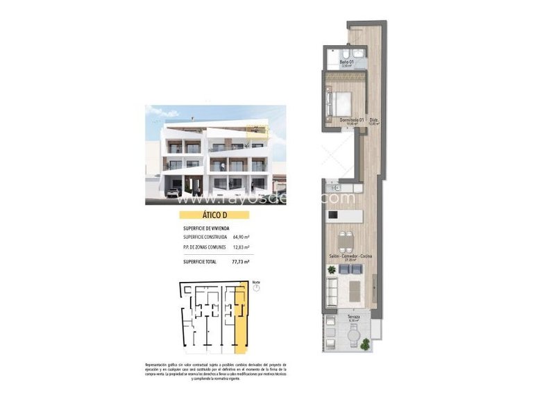 Penthouse for Sale in Torrevieja, Alicante 12