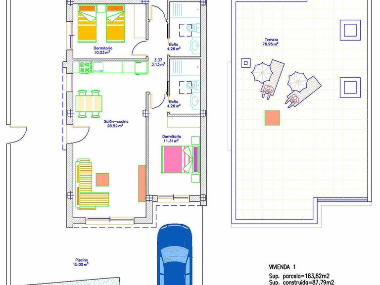 Villa for Sale in Jer&oacute;nimo Y Avileses, Murcia 46