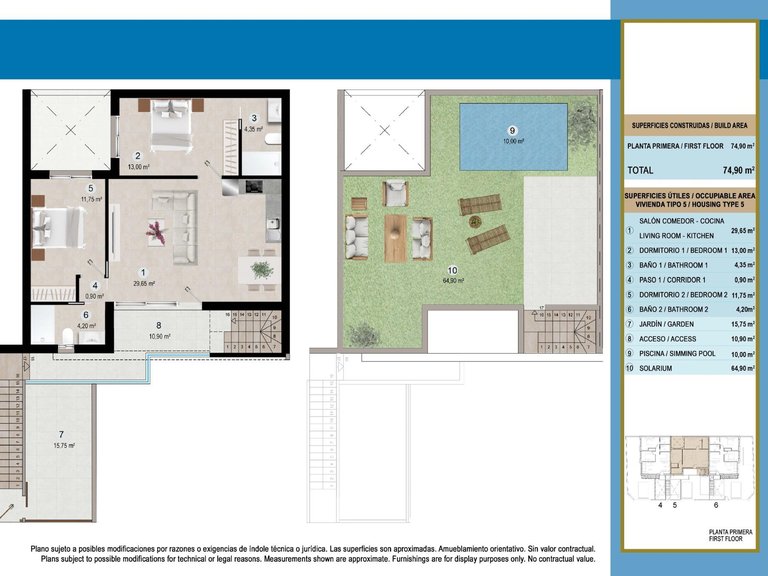 Penthouse for Sale in San Pedro Del Pinatar, Murcia 9