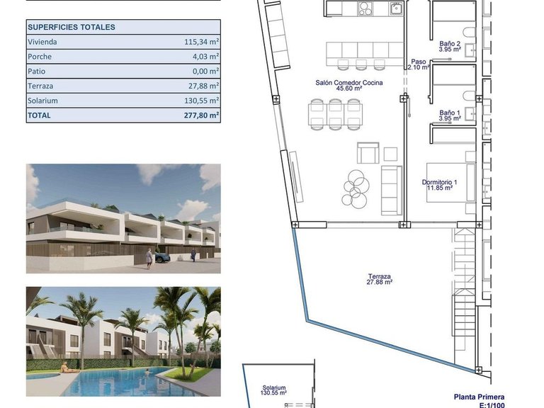 Penthouse for Sale in Pilar De La Horadada, Alicante 14