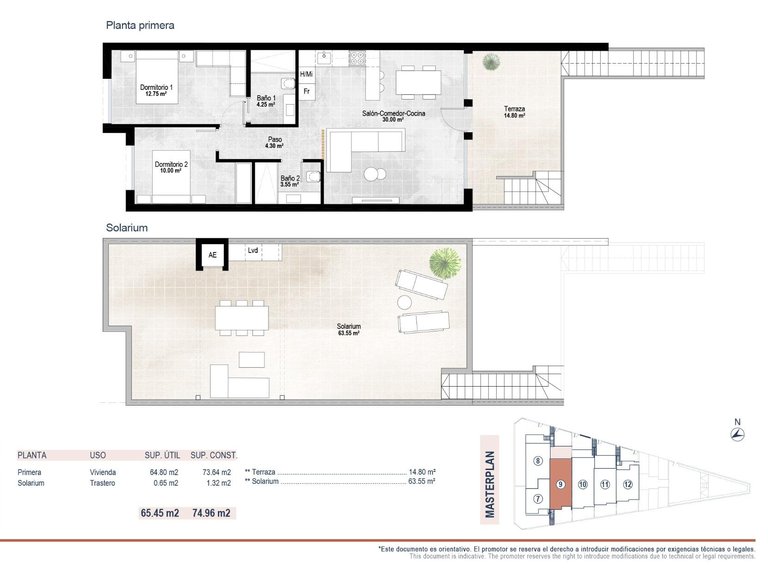 Penthouse for Sale in San Pedro Del Pinatar, Murcia 10