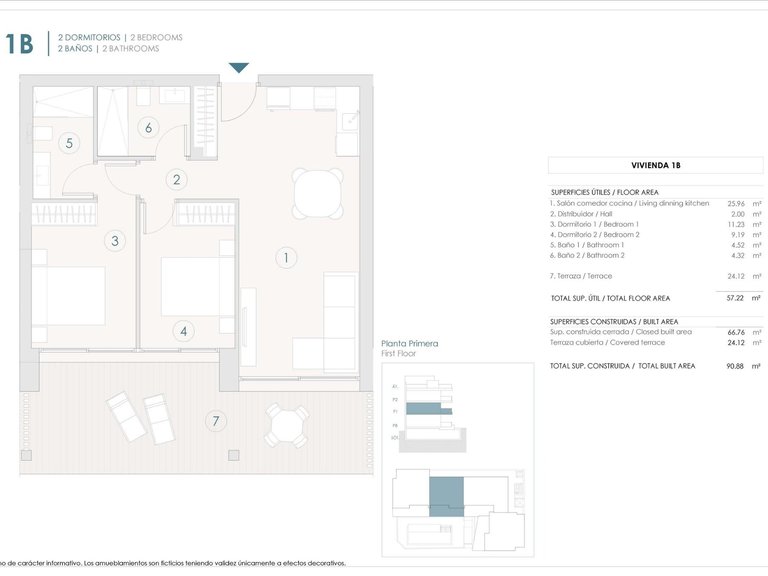 Apartment for Sale in Benij&oacute;far, Alicante 6