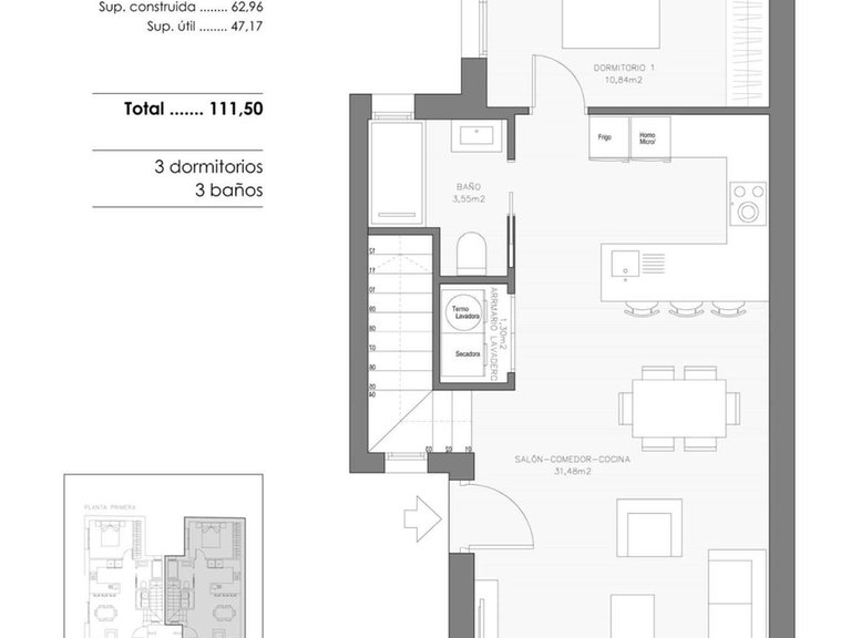 Penthouse for Sale in Benej&uacute;zar, Alicante 7