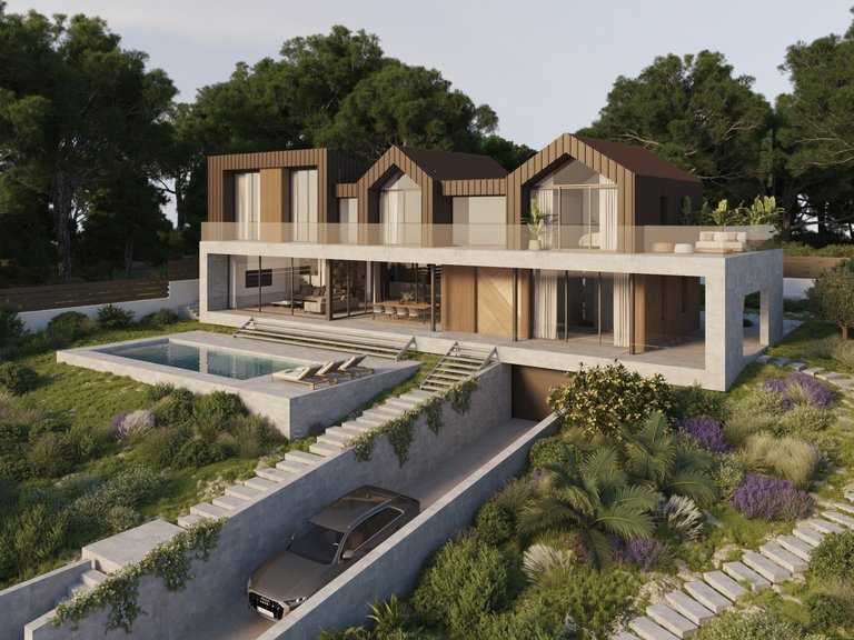 Villa for Sale in Cala Vinyas, Balearic Islands 1