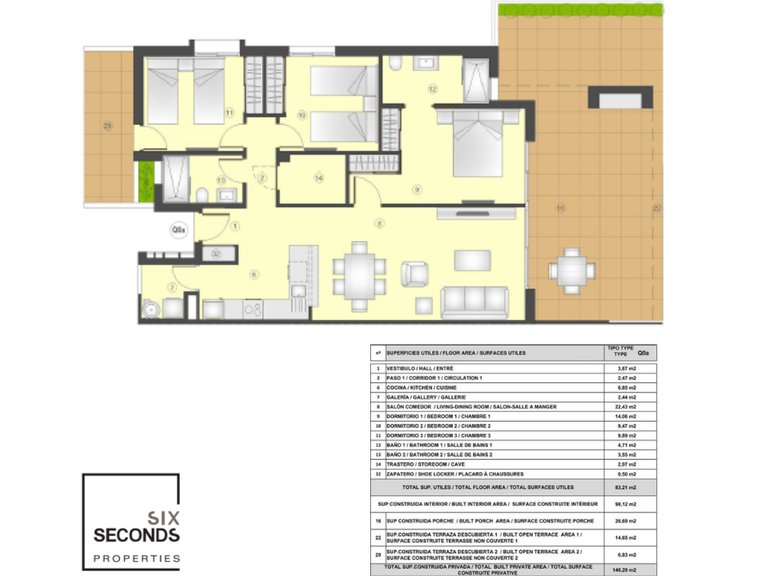 Apartment for Sale in Playa Flamenca, Orihuela Costa, Alicante 25