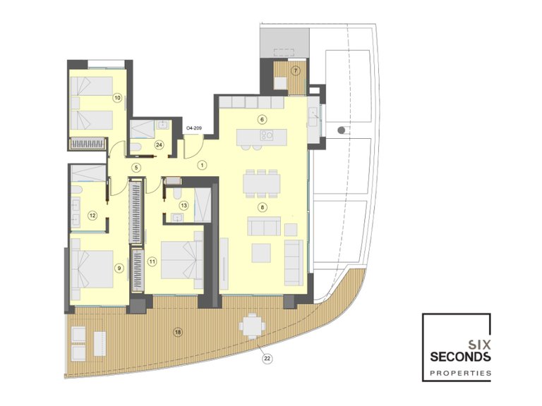 Apartment for Sale in Zona de Poniente, Benidorm, Alicante 37