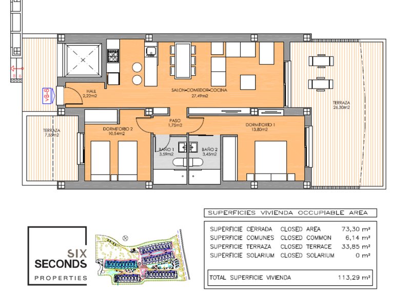 Apartment for Sale in Playa Flamenca, Orihuela Costa, Alicante 28