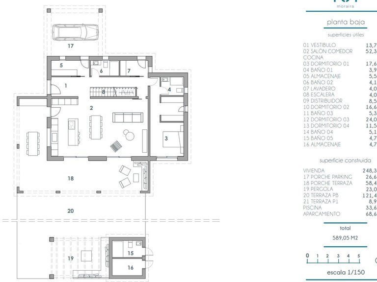 Villa for Sale in Costa Blanca Moraira, Alicante 11
