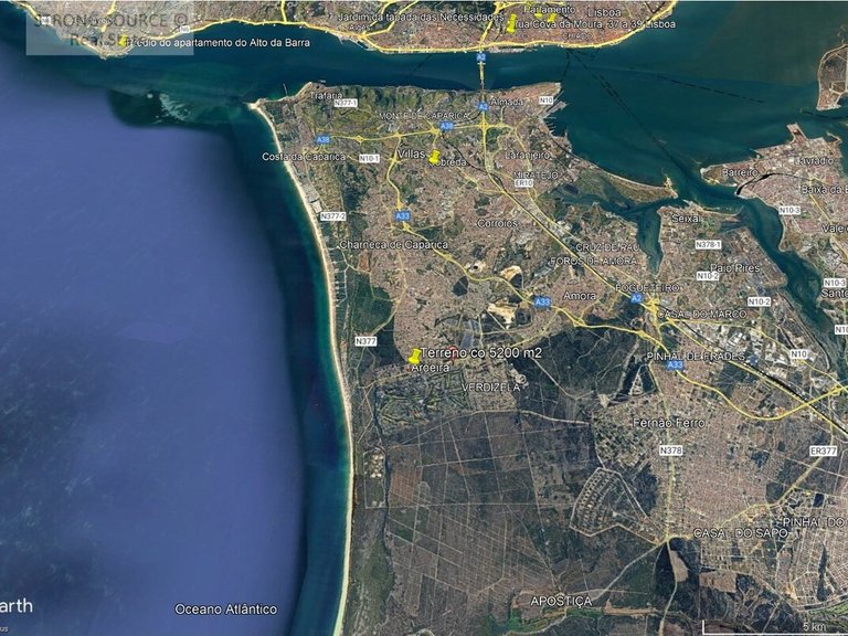 Plot for Sale in União Das Freguesias De Charneca De Caparica E Sobreda, Almada 20