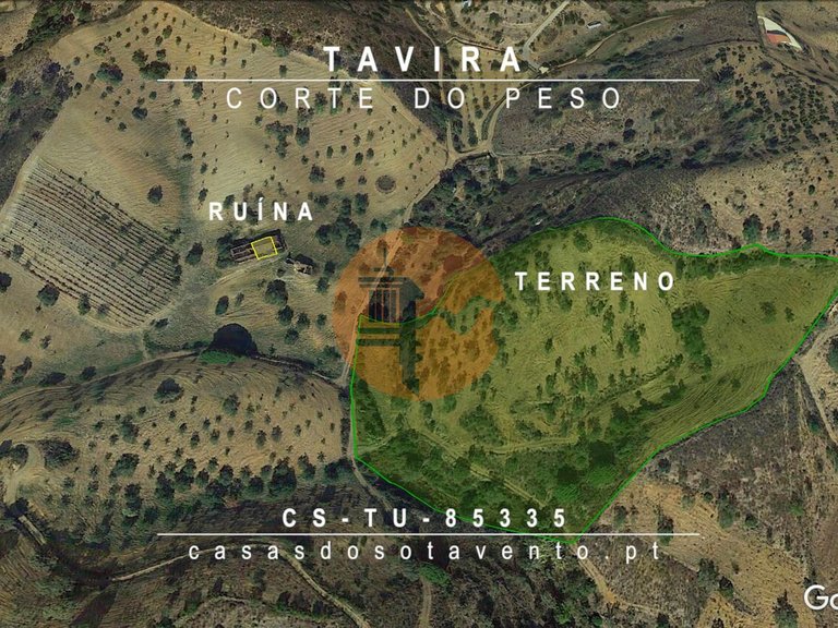 Plot for Sale in Santa Catarina Da Fonte Do Bispo, Tavira, Portugal 1