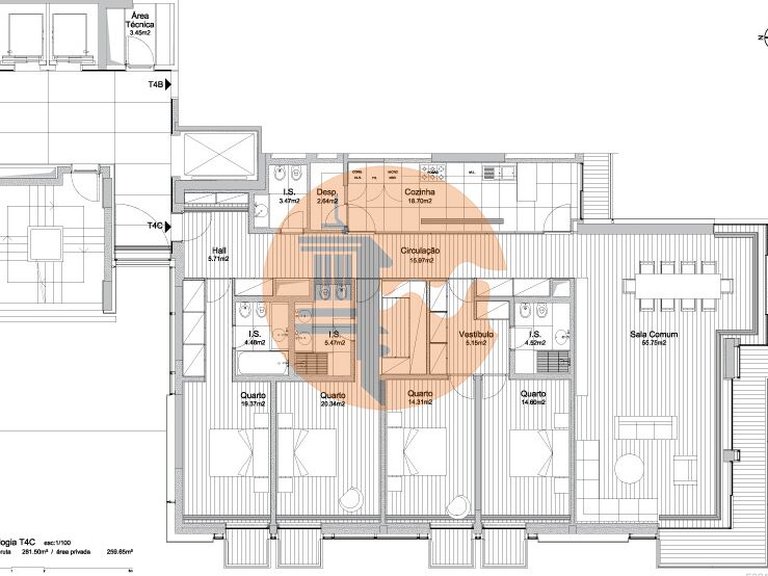 Apartment for Sale in São Francisco Xavier, Lisbon, Portugal 23