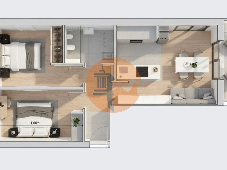 Apartment for Sale in Monte Gordo, Vila Real De Santo António, Portugal 1