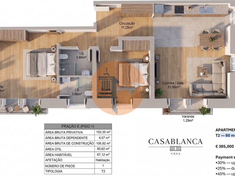 Apartment for Sale in Vila Real De Santo António, Vila Real De Santo António, Portugal 3
