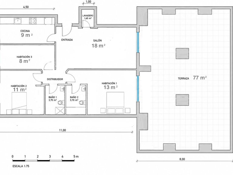 Penthouse for Sale in La Orotava, Sta.cruz Tener. 23