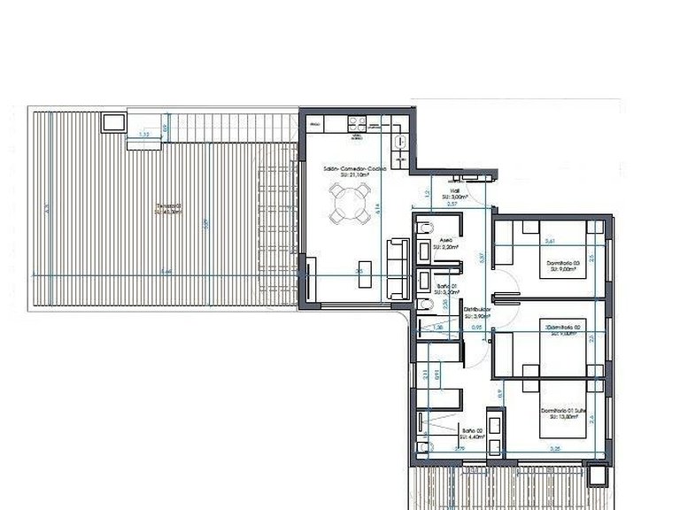 Penthouse for Sale in Guardamar Del Segura, Alicante 13