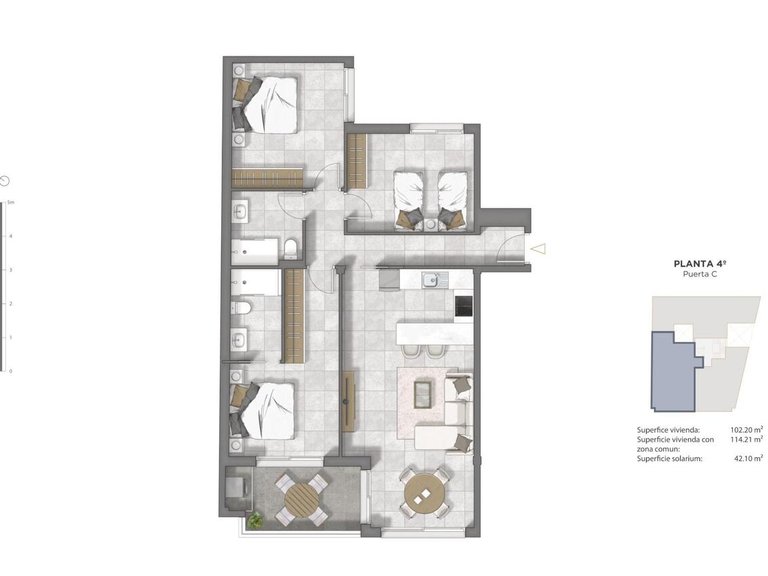 Penthouse for Sale in Guardamar Del Segura, Alicante 8