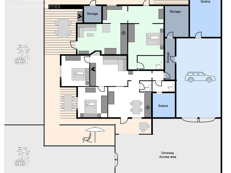 Villa for Sale in Yaiza, Las Palmas 35