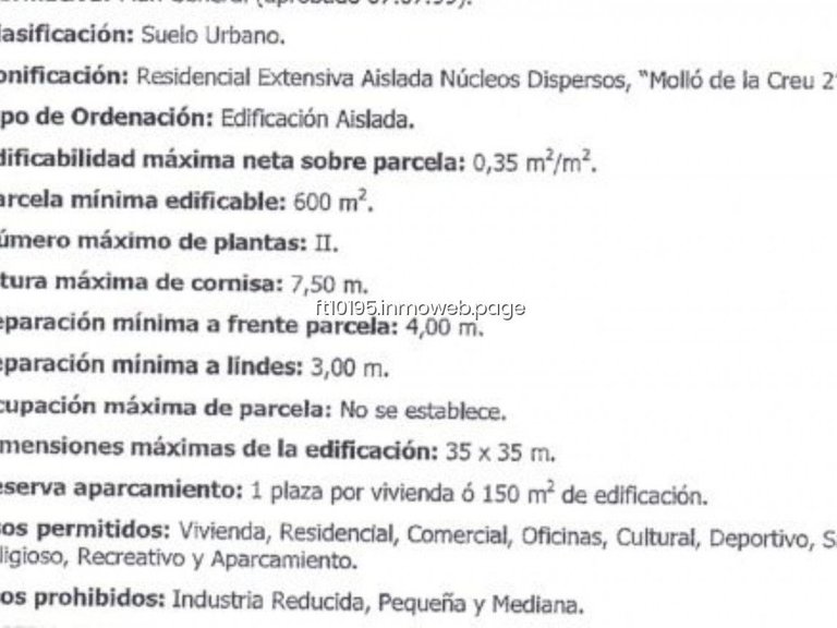Plot for Sale in Gandia, Valencia 4